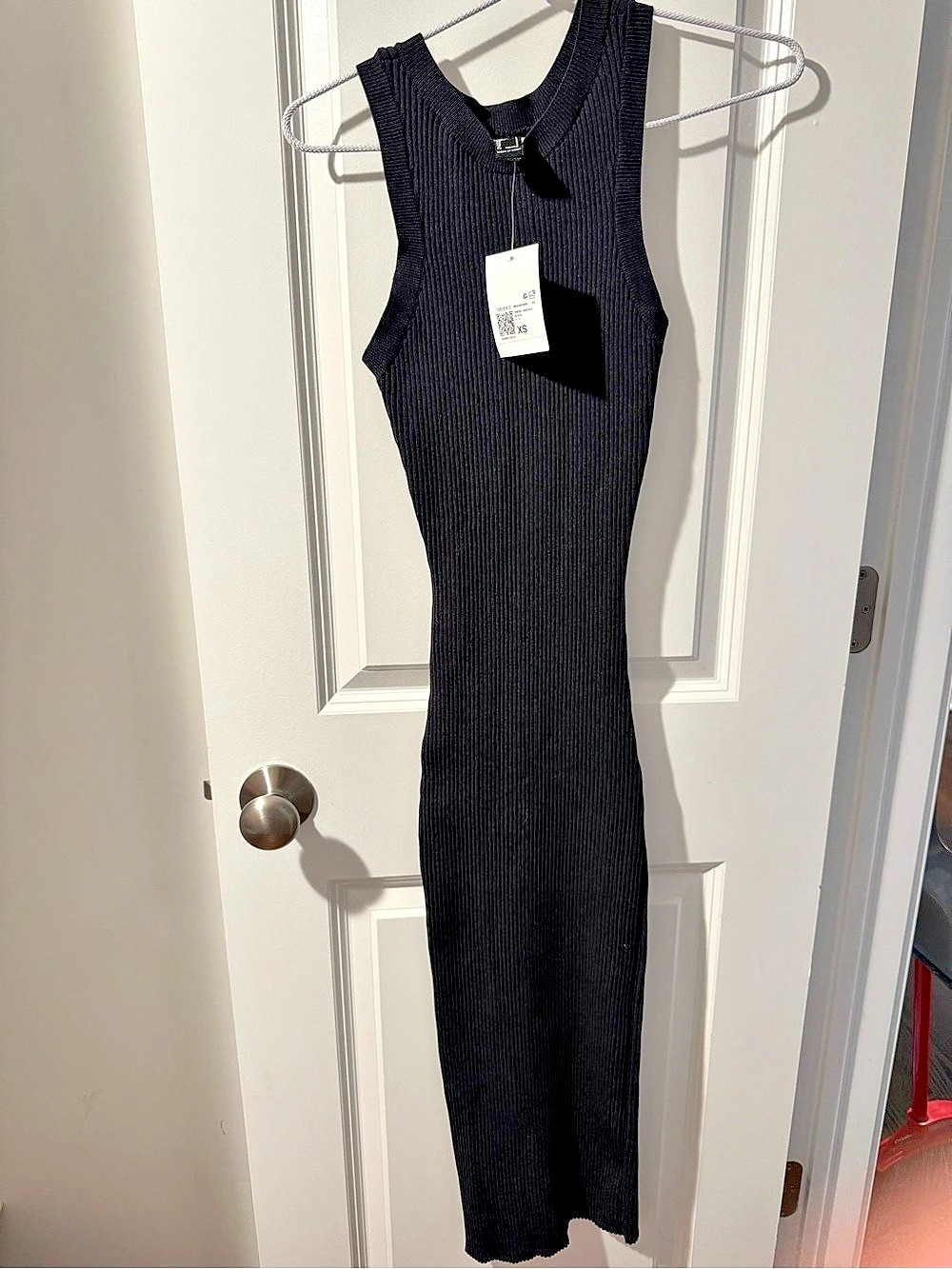 Forever 21 Ribbed Maxi Dress in Black Size XS NWT